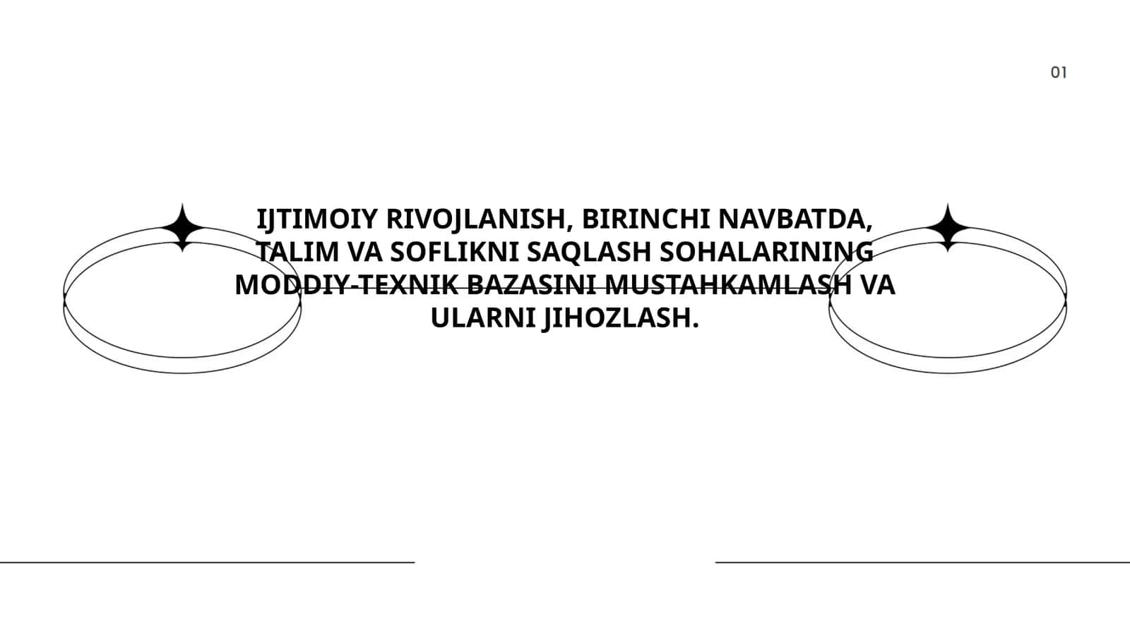 Ta'limning moddiy-texnik bazasini mustahkamlash