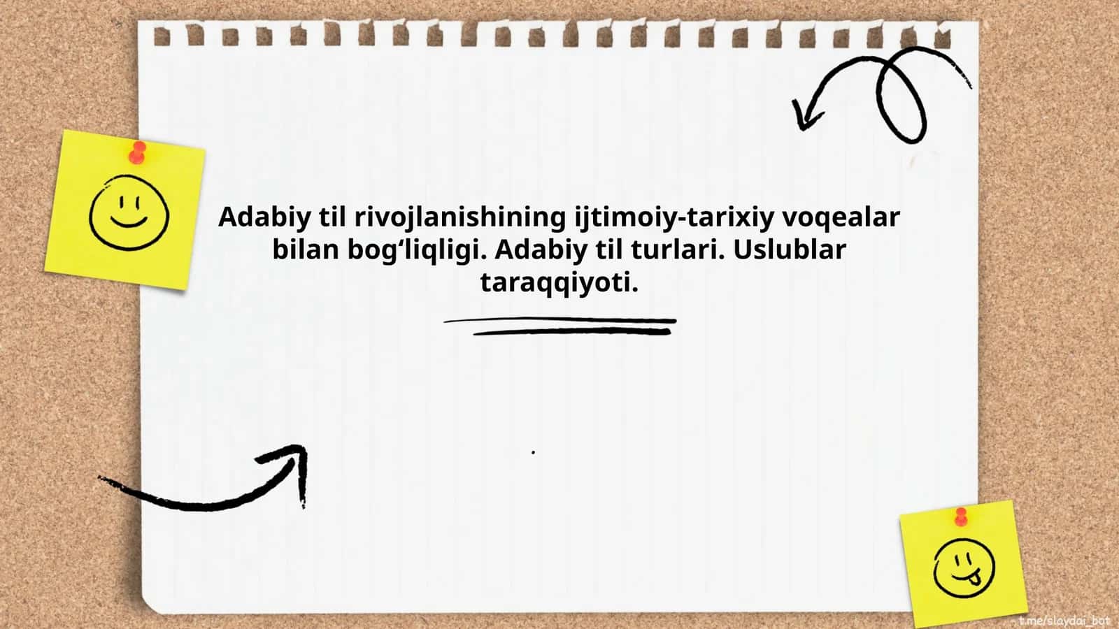 Adabiy til rivojlanishi va ijtimoiy-tarixiy voqealar
