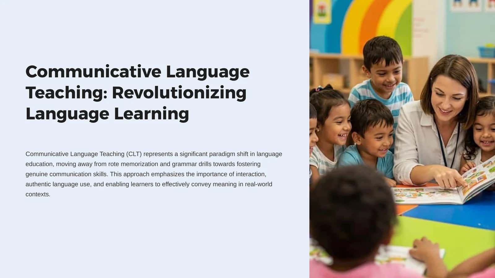 Communicative Language Teaching: Revolutionizing Language Learning