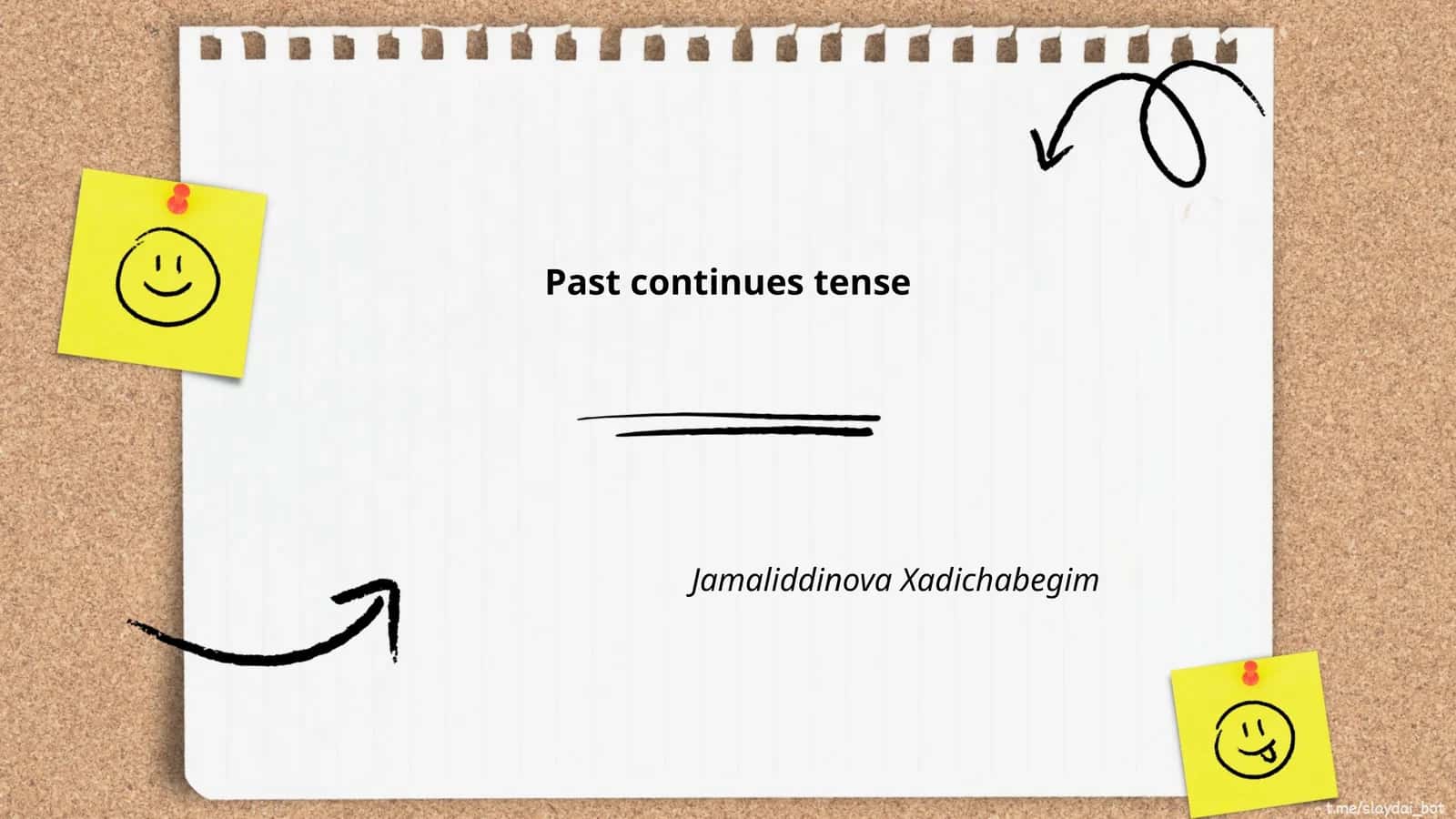 Past Continues Tense