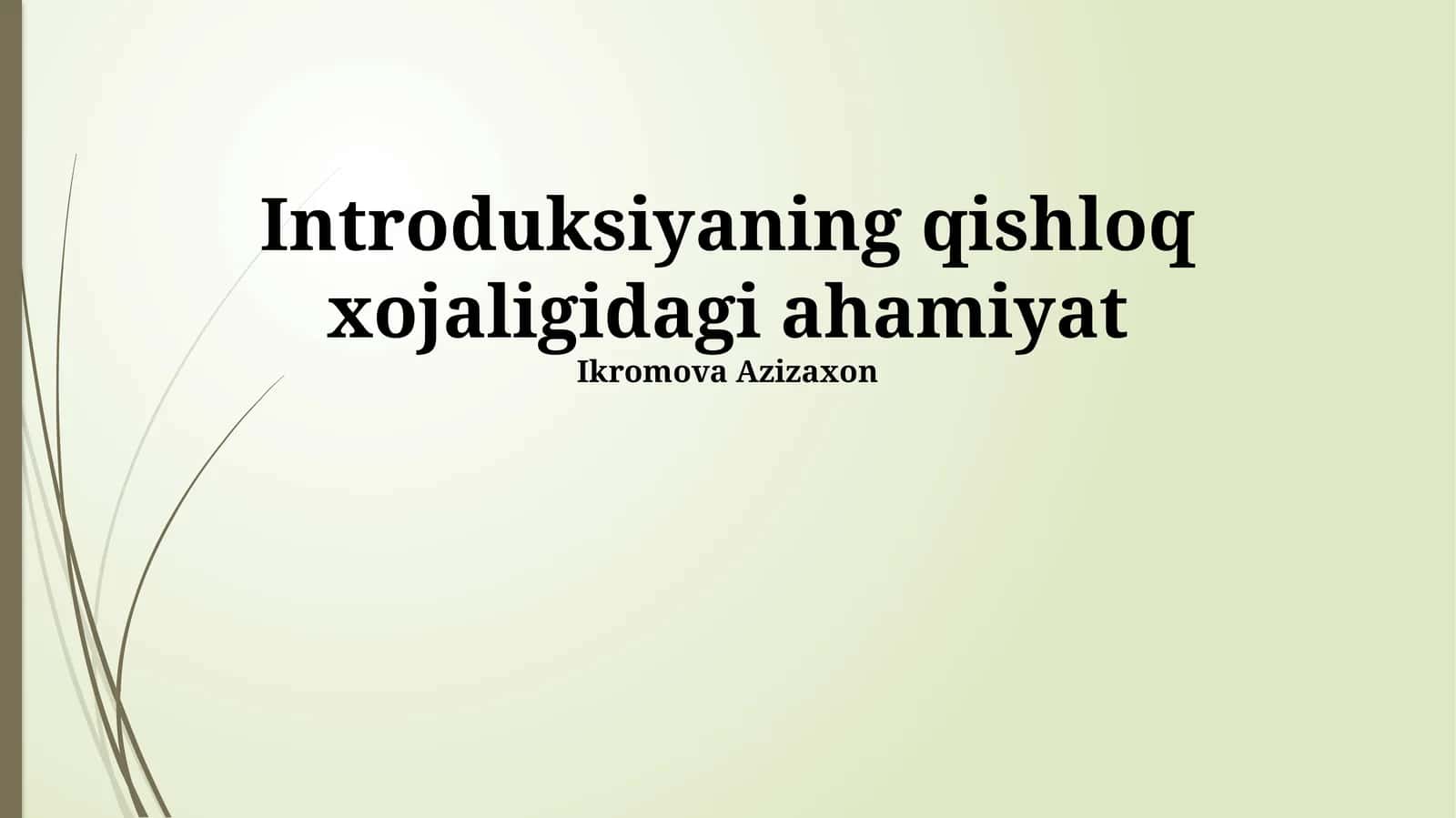 Sugʻorish tizimlari va ularning samaradorligi