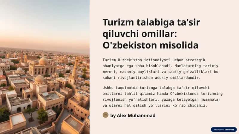 Talabga ta'sir qiluvchi iqtisodiy omillar