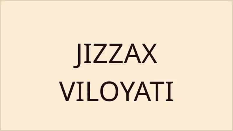 Jizzax viloyati
