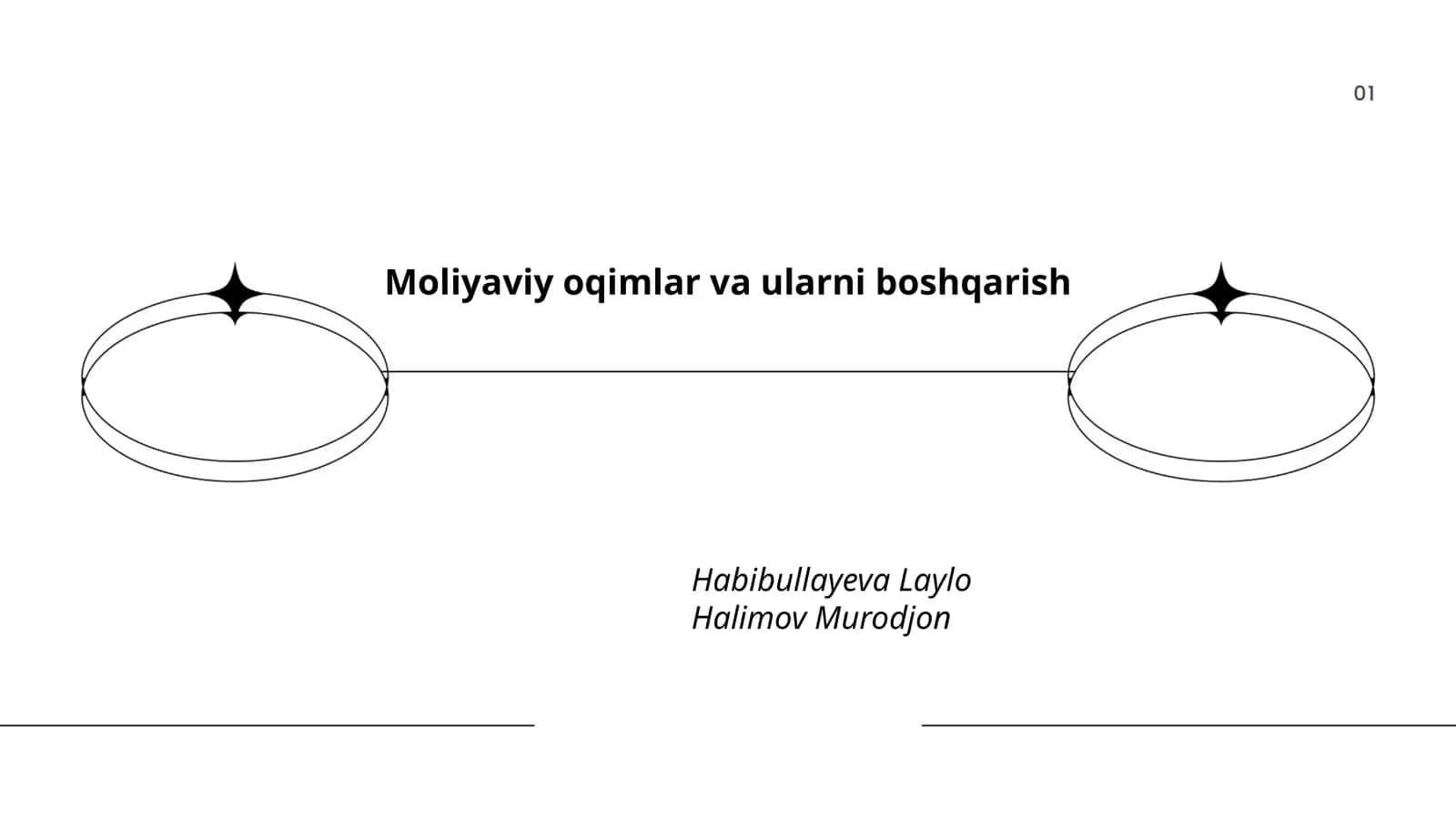 Moliyaviy oqimlar va ularni boshqarish