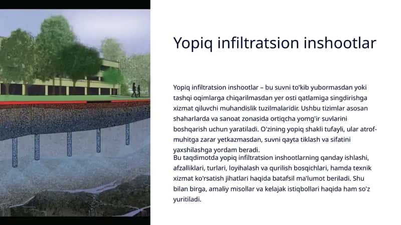 Yopiq infiltratsion inshootlar