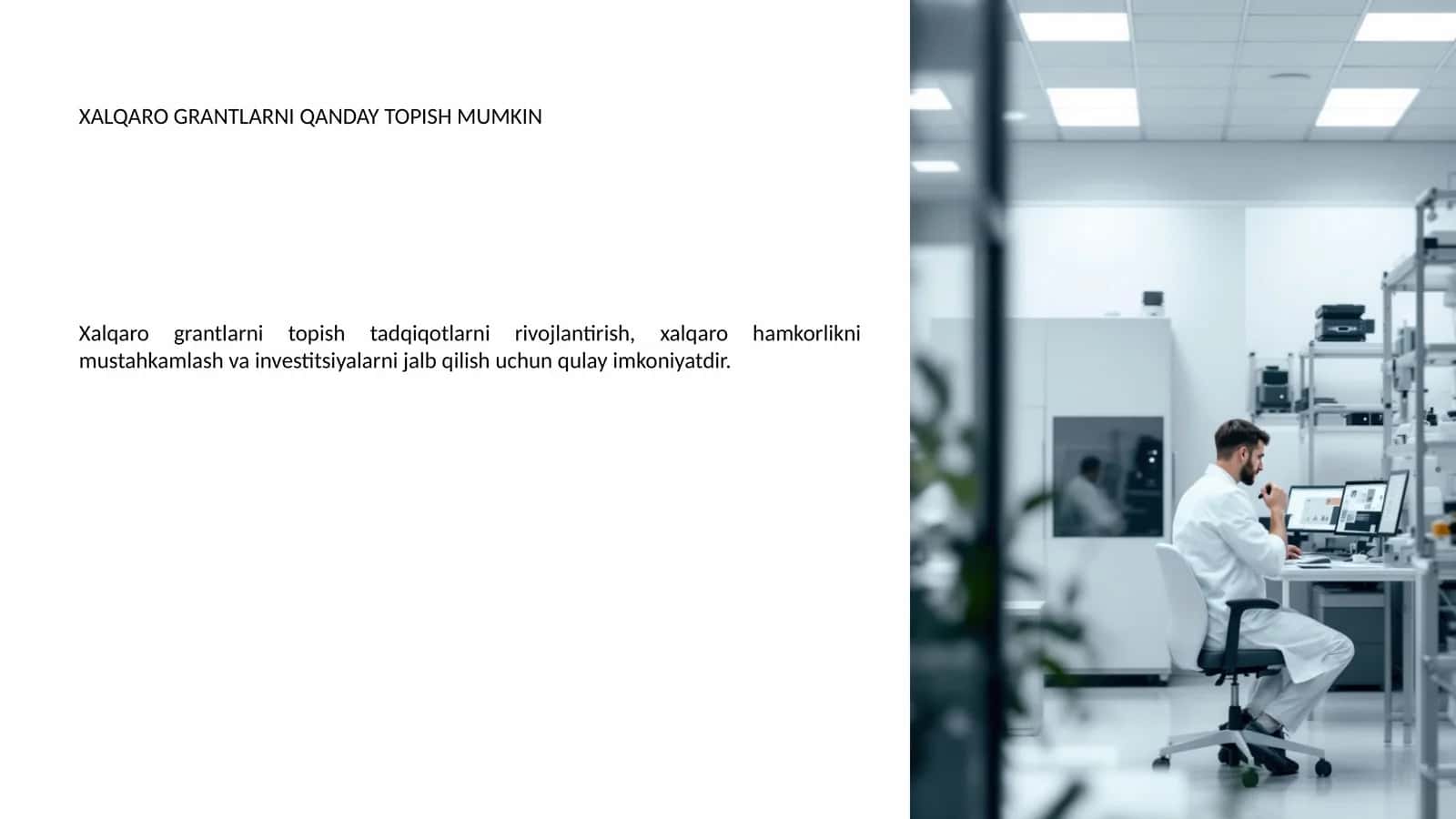 XALQARO GRANTLARNI QANDAY TOPISH MUMKIN