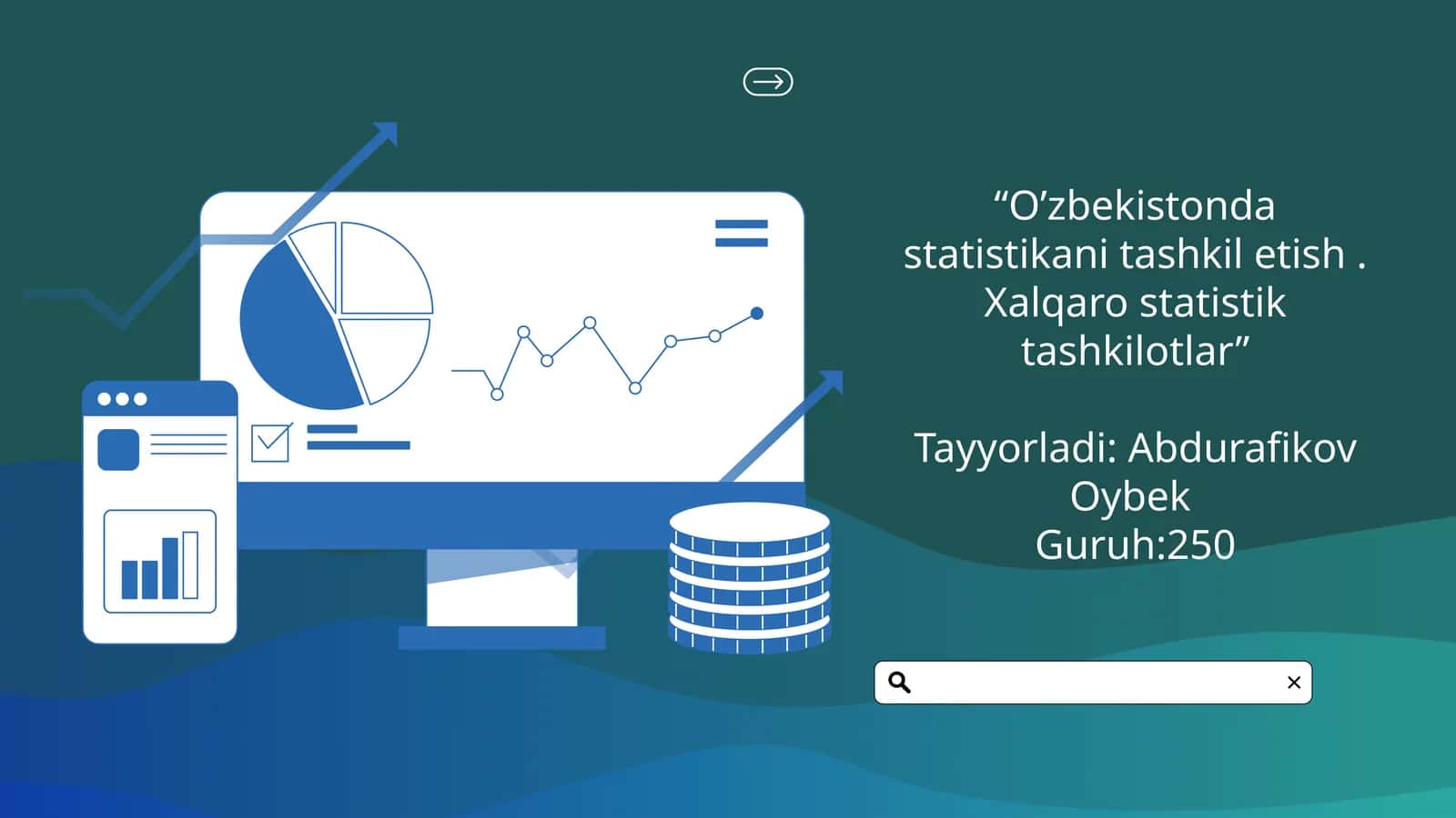 O‘zbekistonda statistika ni taʼlil etish. Xalqaro statistik tashkilotlar