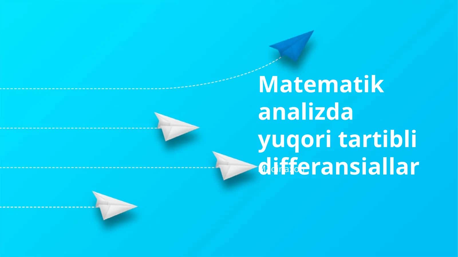Yuqori tartibli differansiallar