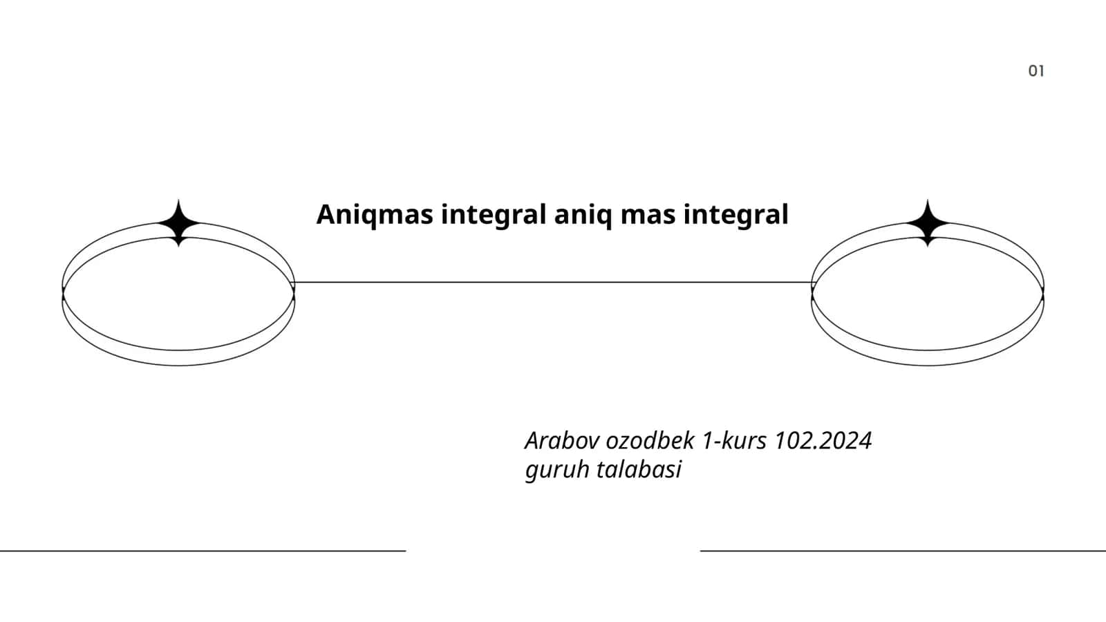 Aniqmas integralning asosiy turlari