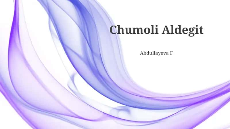 Chumoli Aldegit