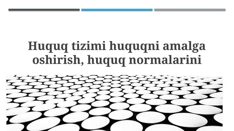 Huquqiy tizim