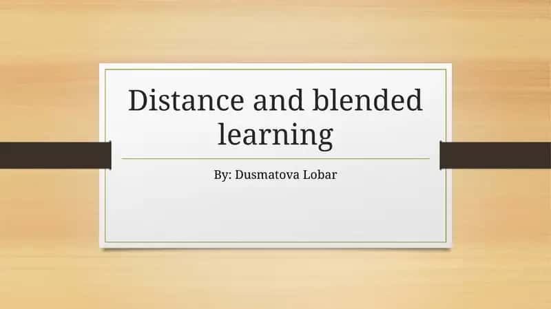 Evolution of Distance Education
