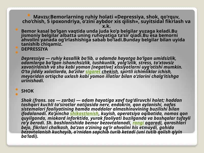 Depressiya