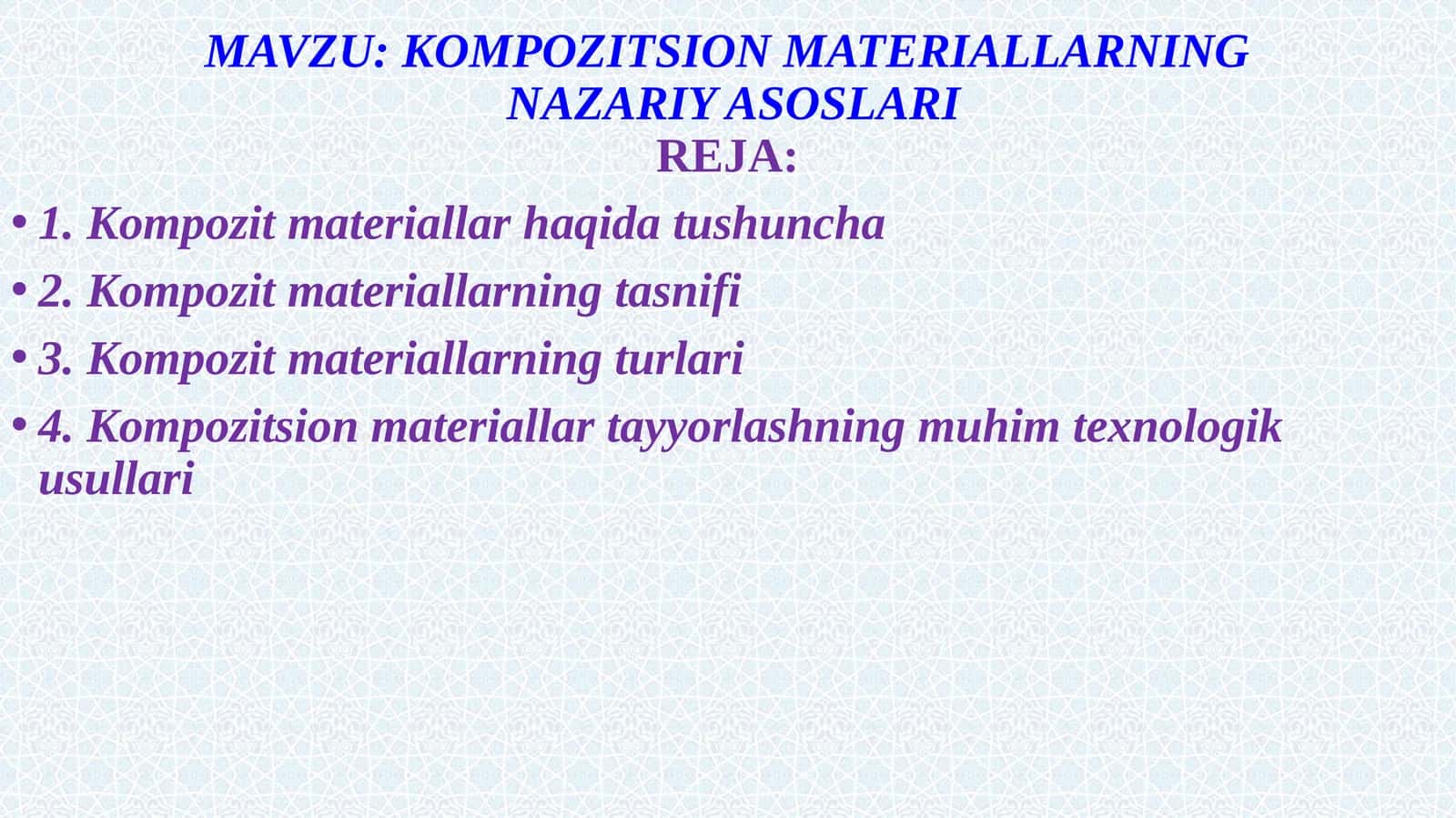 Kompozit materiallar
