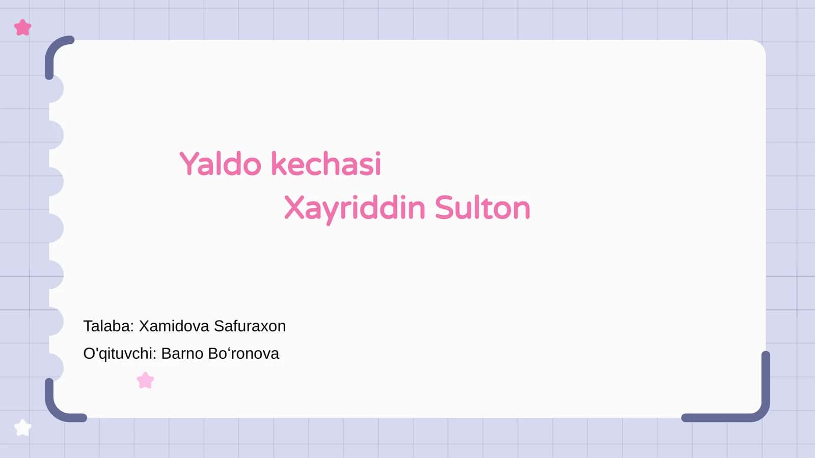 Yaldo kechasi