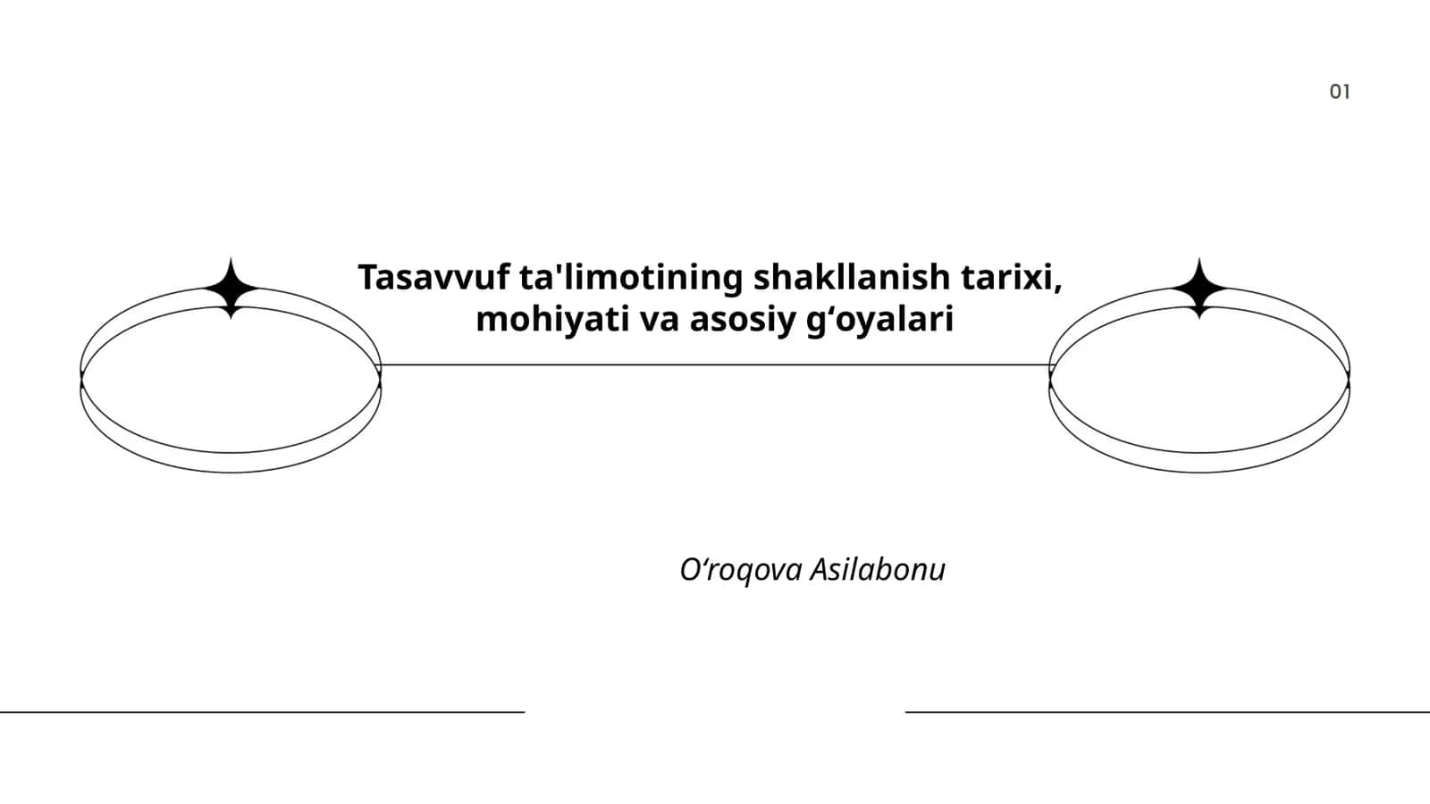 Tasavvuf ta'limotining shakllanish tarixi, mohiyati va asosiy gʻoyalari