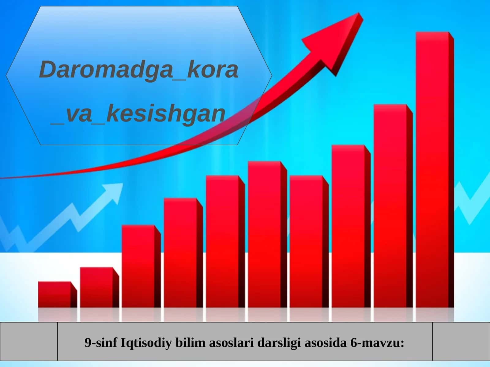 9-sinf Iqtisodiy bilim asoslari darsligi