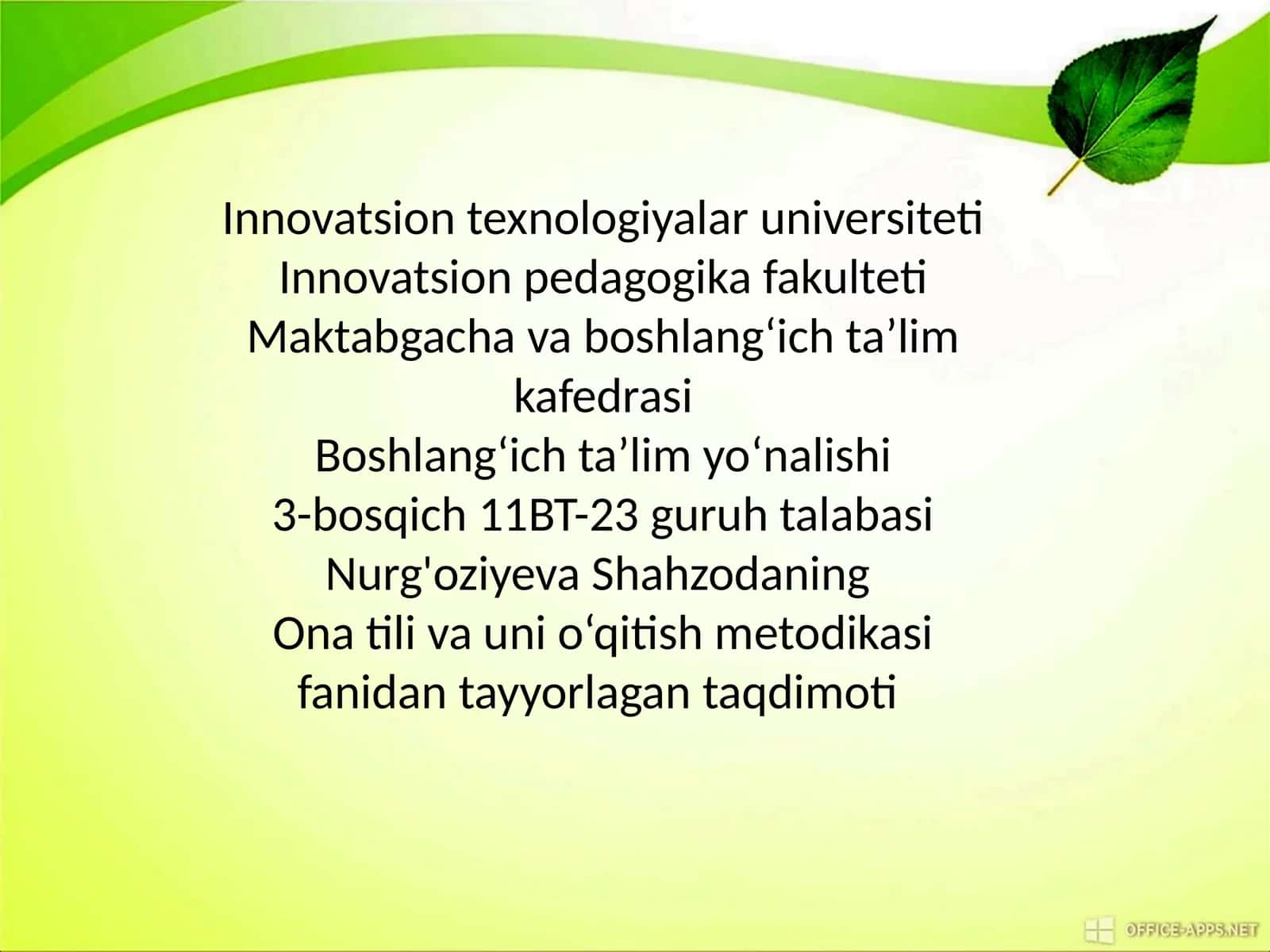 Unli va undosh tovushlarni orfografik mashqlarni tashkil etish