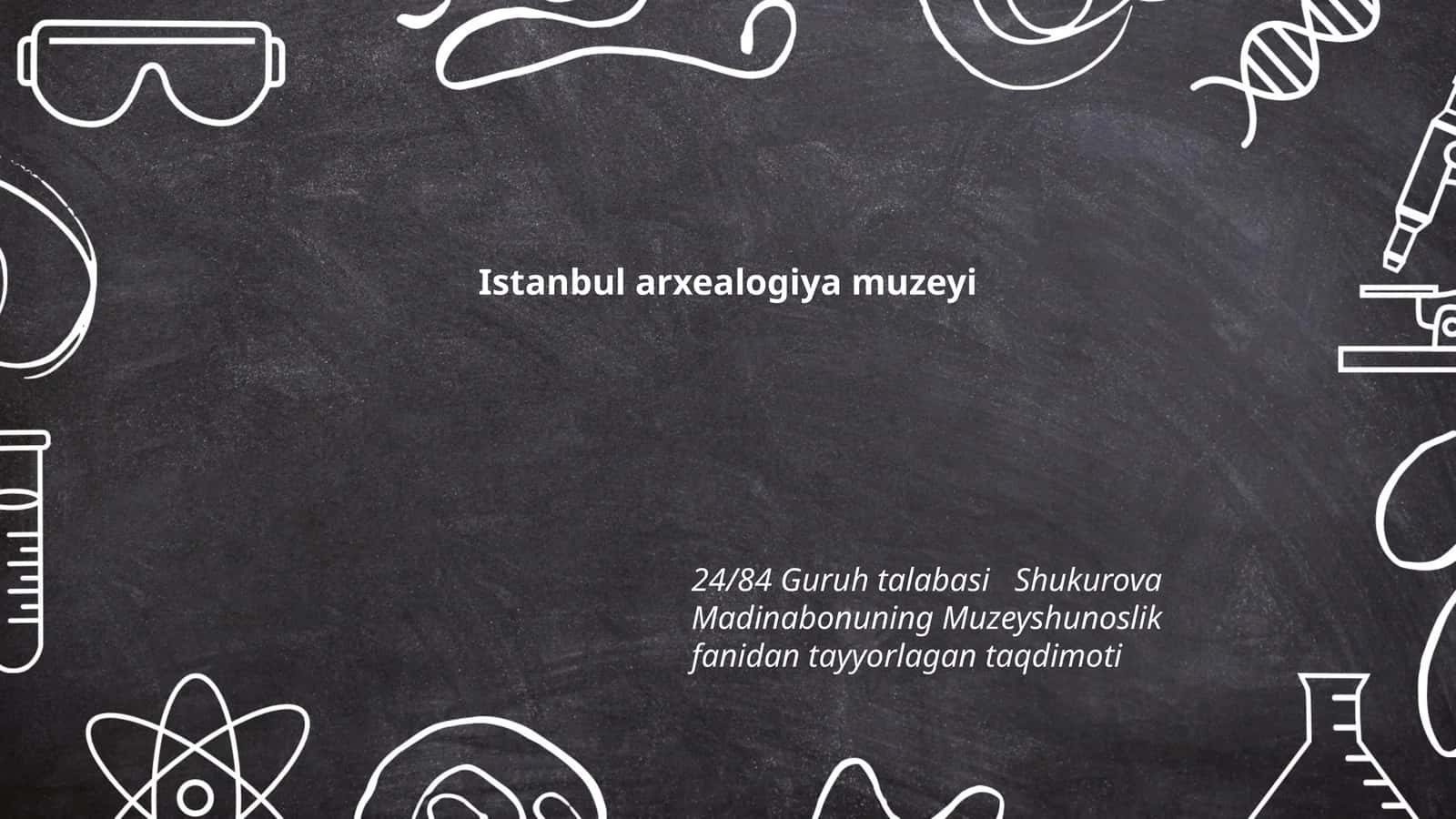 Istanbul arxeologiya muzeyi