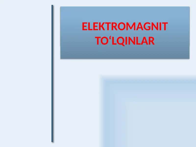 Elektrodinamika