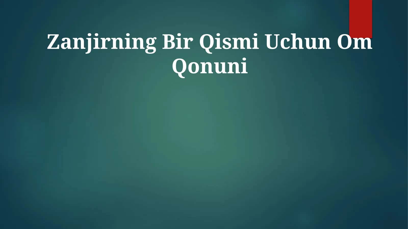 Om Qonuni