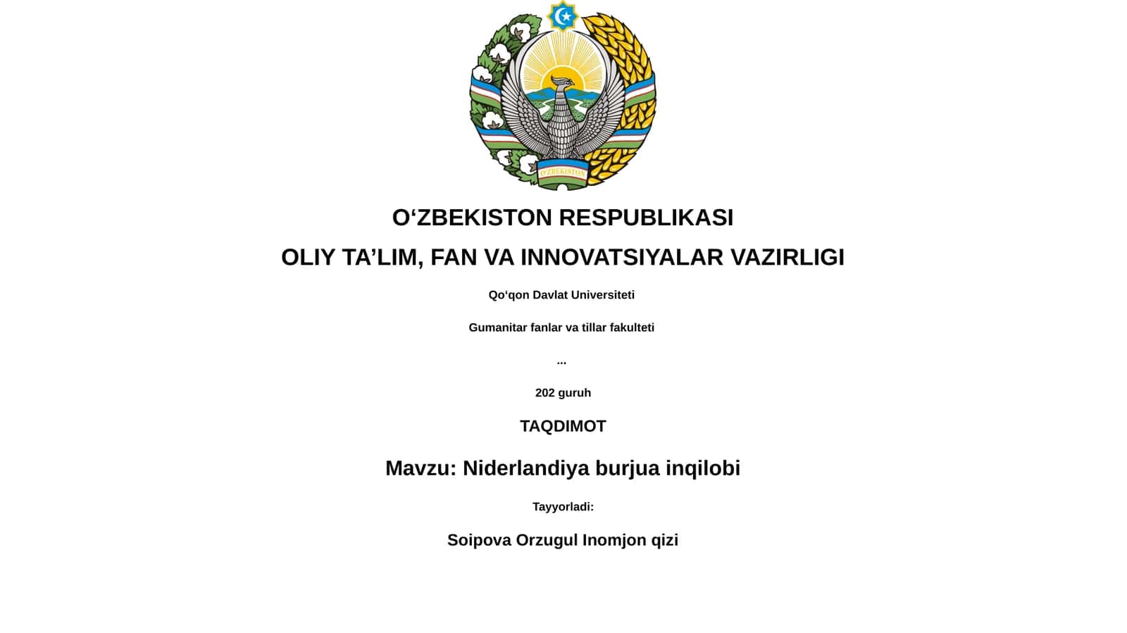 Niderlandiya burjua inqilobi