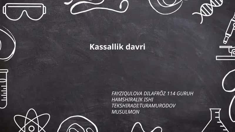 Kassallik davri: taʼrif va umumiy tushuncha