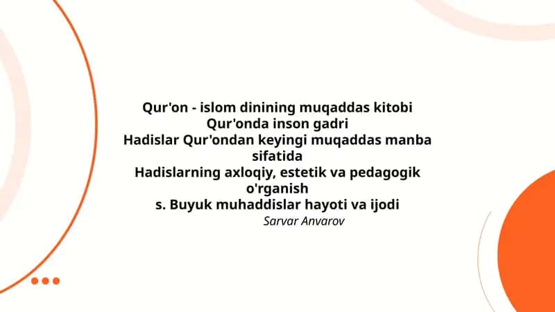Qur'on - islom dinining muqaddas kitobi