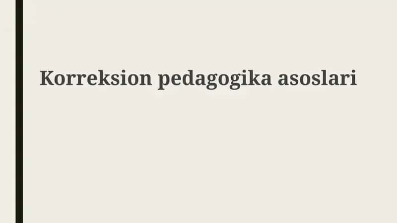 Korreksionpedagogikaasoslari