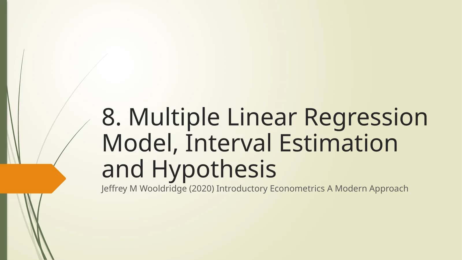 Introductory Econometrics A Modern Approach