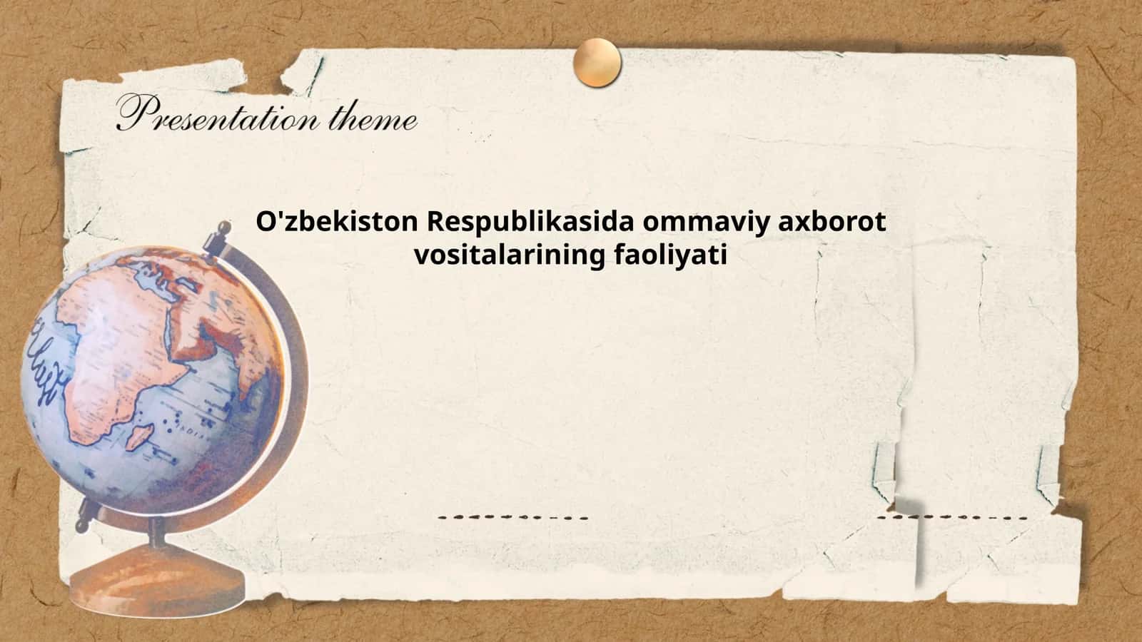 O'zbekiston Respublikasida ommaviy axborot vositalarining faoliyati