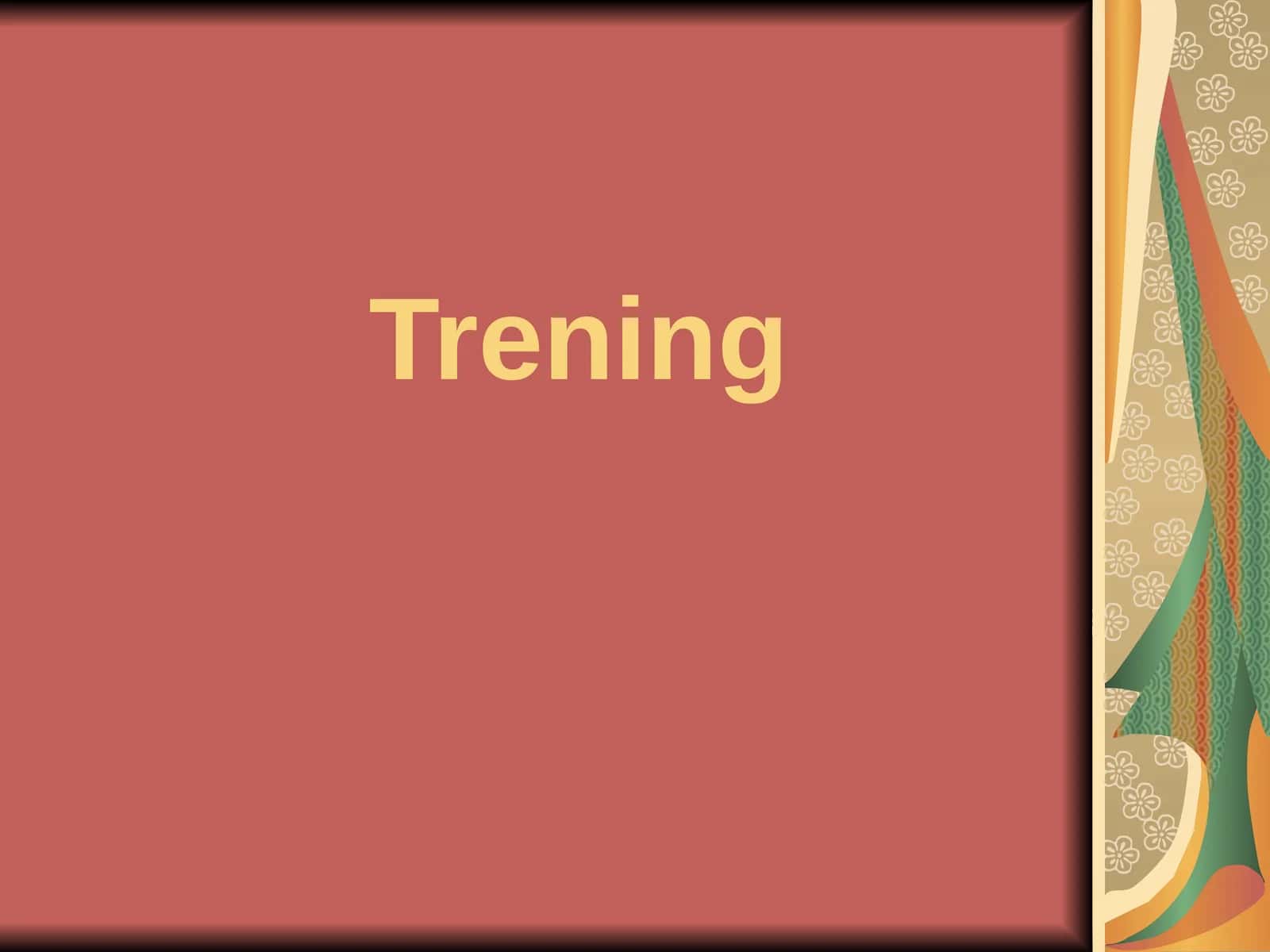 Psixologik trening
