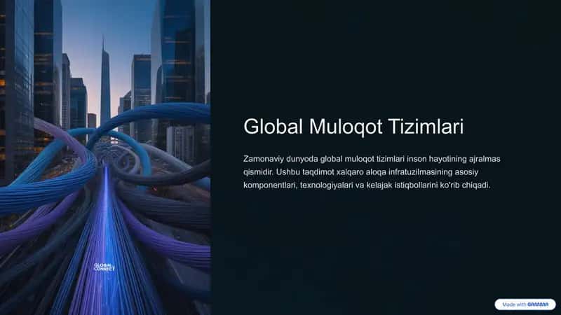 Global Muloqot Tizimlari