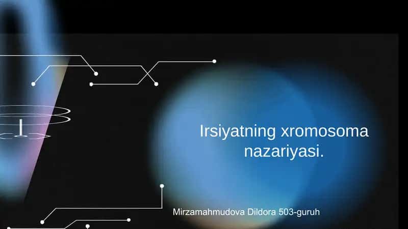 Irsiyatning xromosoma nazariyasi