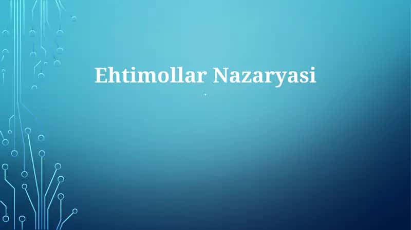 Ehtimollar Nazaryasi