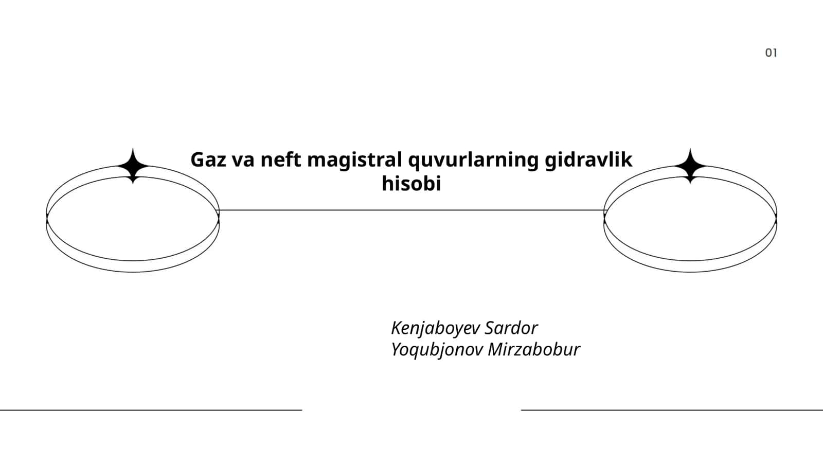 Gaz va neft magistral quvurlarning gidravlik hisobi