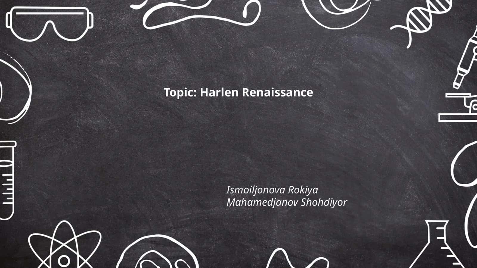 Harlen Renaissance