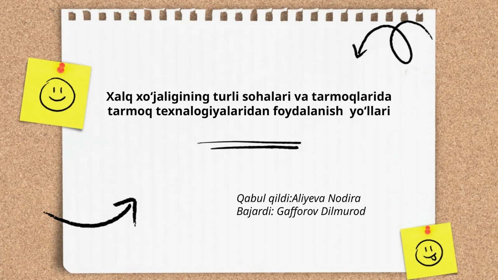 Qishloq xoʻjaligida tarmoq texnologiyalari va IoT asosida aniq dehqonchilik tizimlari