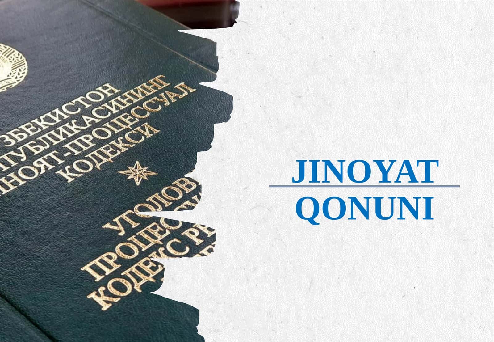 JINOYAT QONUNI
