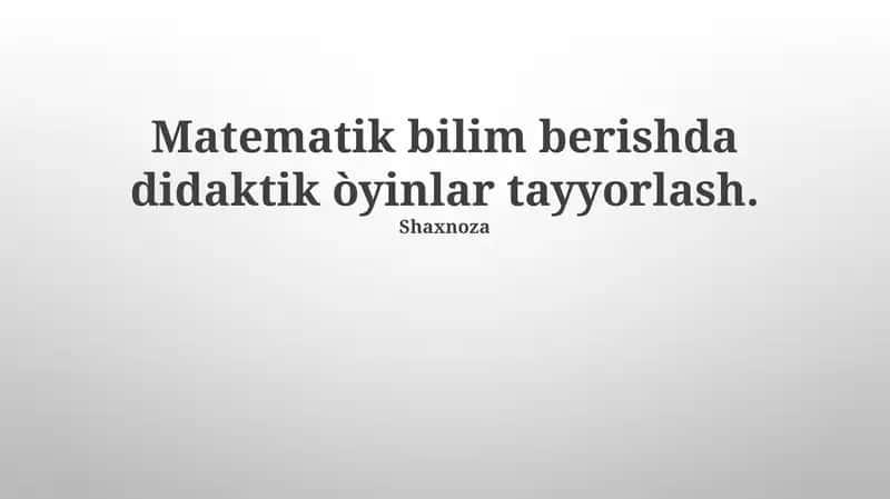 Qiziqarli Oʻyin Mexanizmlarini Lohiylamoq