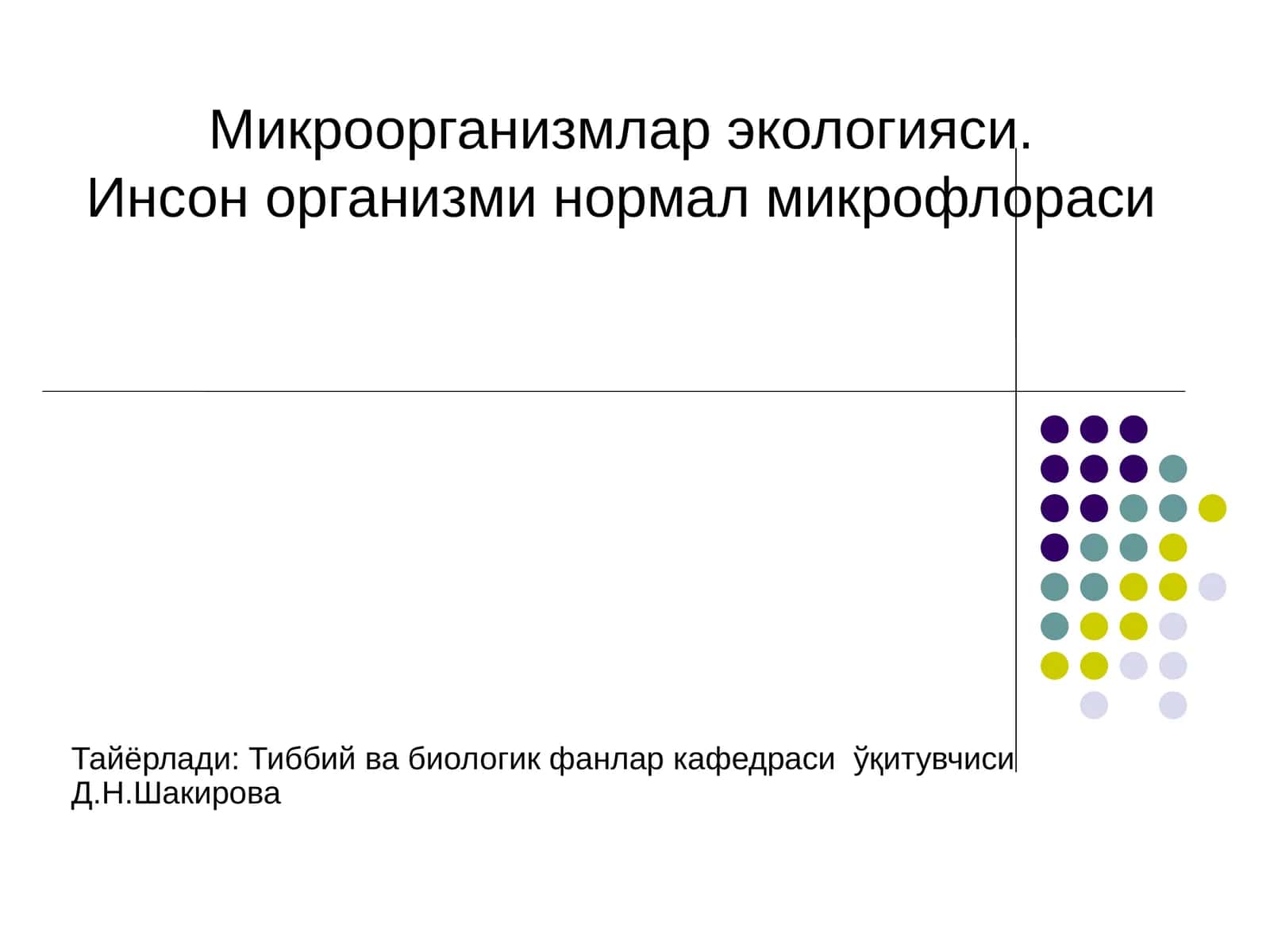Микроорганизмлар экологияси