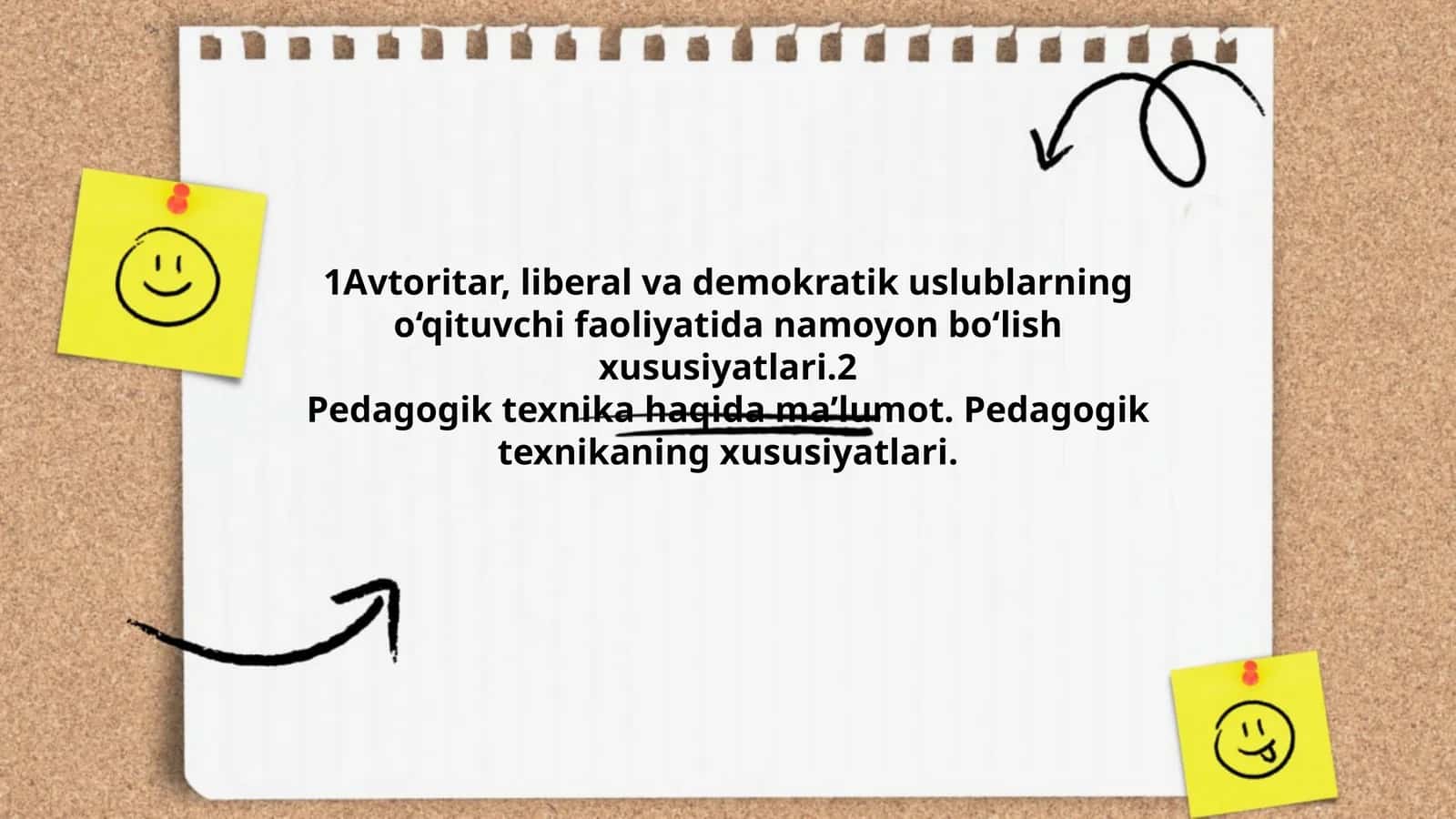 Pedagogik texnika haqida ma’lumot