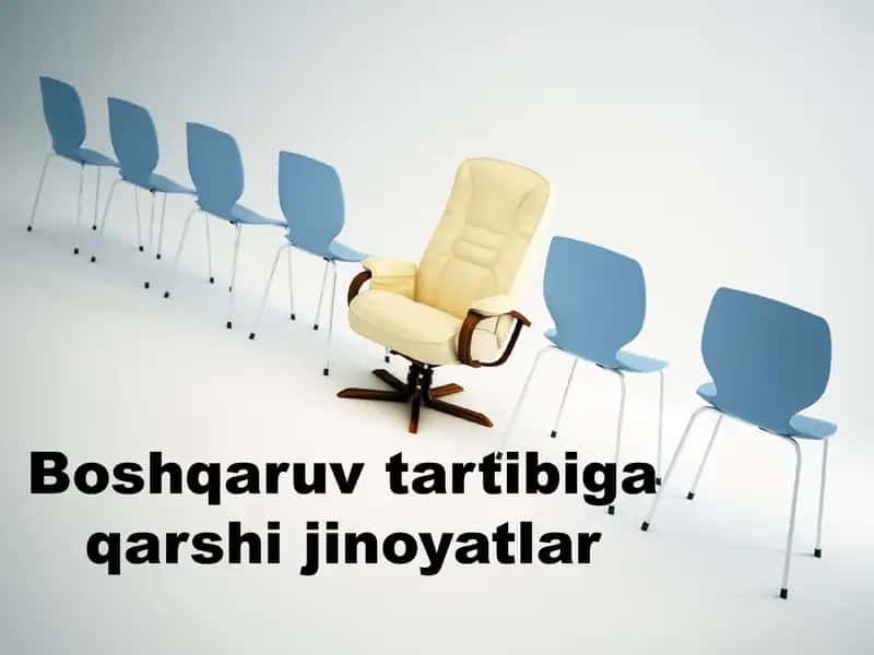Davlat hokimiyati tuzilishi va boshqaruv organlari