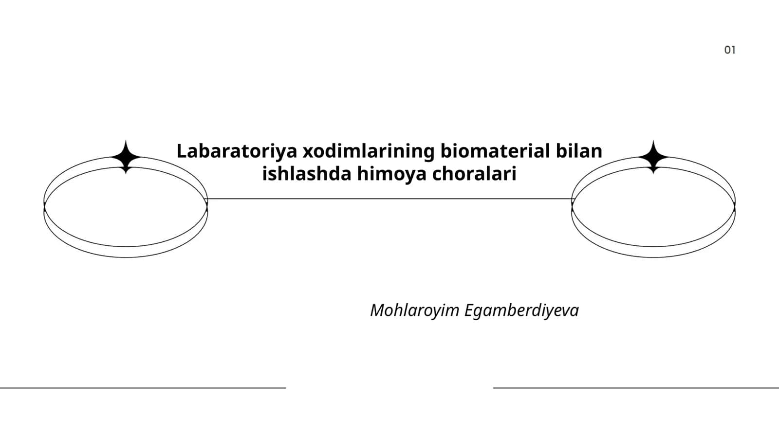 Labaratoriya xodimlarining biomaterial bilan ishlashda himoya choralari
