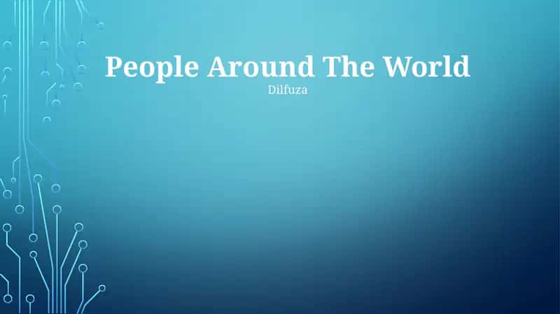 People Around The World