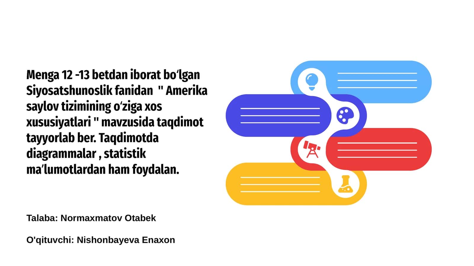 Amerika saylov tizimining oʻziga xos xususiyatlari