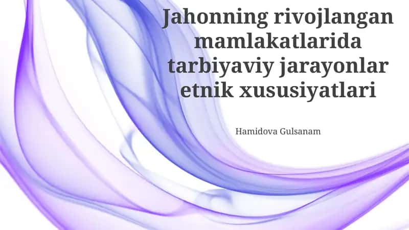Etnik xilma-xillik va ta'lim integratsiyasi