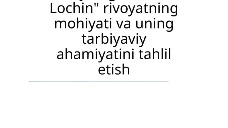 Ovchi va Lochin