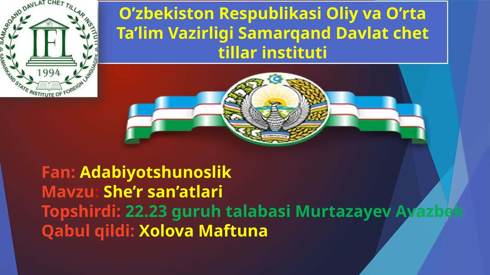 She’r san’atlari