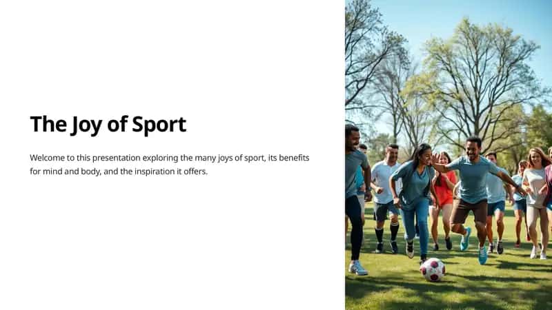 The Joy of Sport